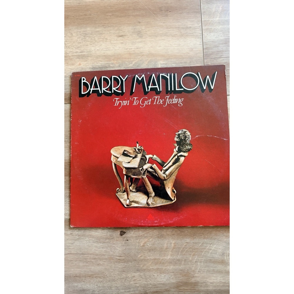 Barry Manilow - Tryin' To Get The Feeling LP Record 1975 Arista Pop 33RPM